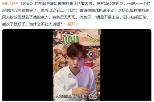 副导演王灼爆料视频大全,揭秘影视圈幕后风云 第3张 副导演王灼爆料视频大全,揭秘影视圈幕后风云 第3张